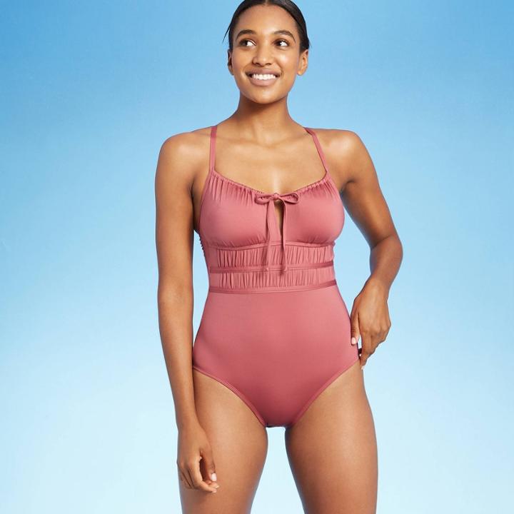 Women's Gathered Modern One Piece Swimsuit - Kona Sol