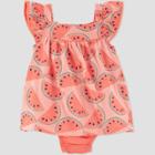 Baby Girls' Watermelon Sunsuit - Just One You Made By Carter's Pink Newborn
