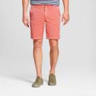 Men's 9 Linden Flat Front Chino Shorts - Goodfellow & Co Dusky Pink