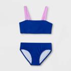 Girls' Summer Solstice 2pc Bikini Set - Cat & Jack Blue