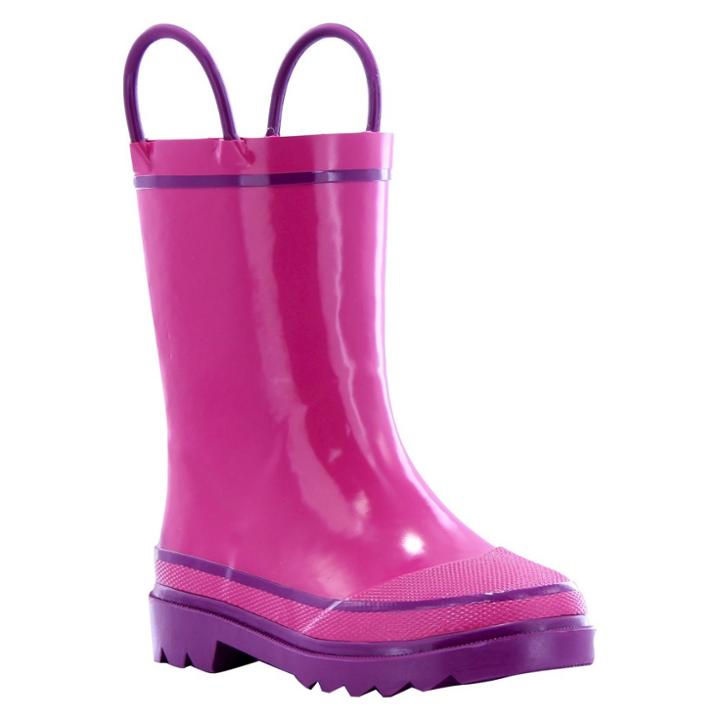 Western Chief Toddler Girls' Firechief 2 Rain Boots - Pink