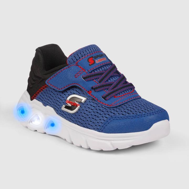 S Sport By Skechers Toddler Boys' S Sport By Sketchers Timmie Light-up Apparel Sneakers - Royal Blue