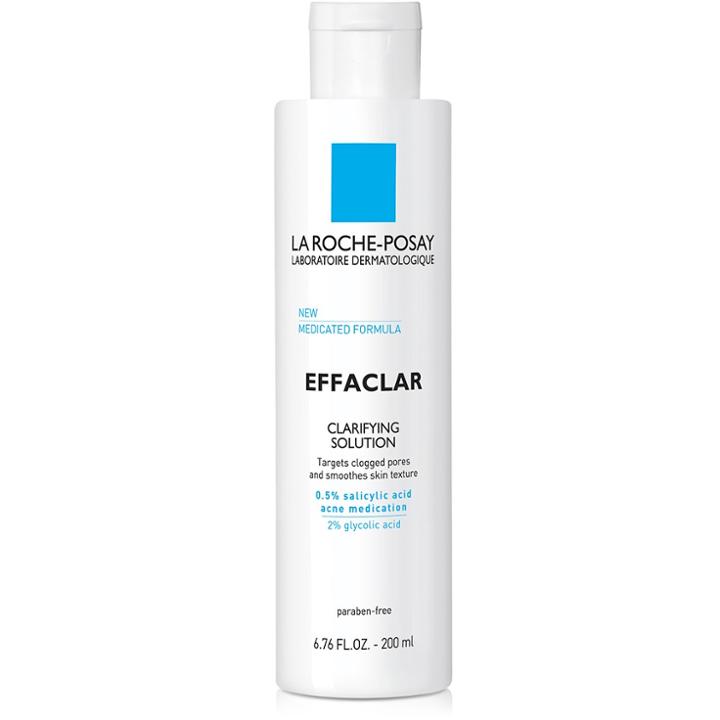 La Roche Posay Unscented La Roche-posay Effaclar Face Toner Clarifying Solution With Medicated Formula