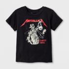 Toddler Boys' Metallica Short Sleeve T-shirt - Black