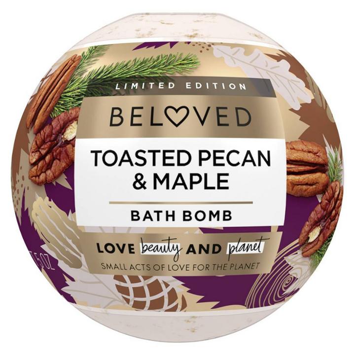 Beloved Toasted Pecan & Maple Bath Bomb