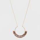 Half Circle Semi Precious Necklace - Universal Thread
