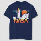 Boys' Nasa Space Shuttle Blast Off T-shirt - Navy