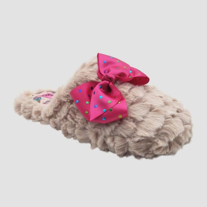 Nickelodeon Girls' Jojo Slide Slippers - Pink S(13-1), Girl's, Size: