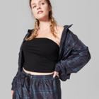 Women's Plus Size Tube Top - Wild Fable Black