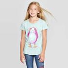 Petitegirls' Star Wars Porg Dot Short Sleeve T-shirt - Blue S, Girl's,