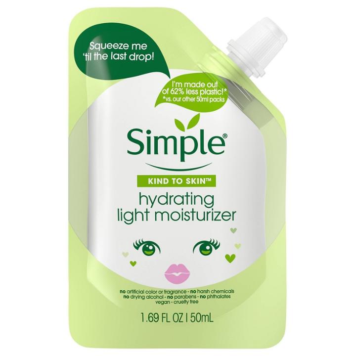 Simple Sassy Eco Friendly Pouch Light Moisturizer