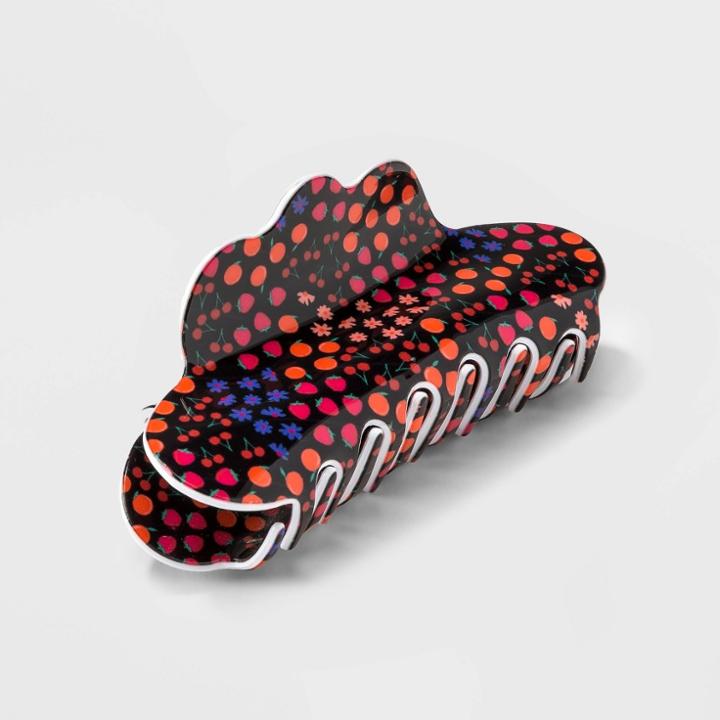 Fruit Print Claw Hair Clip - Wild Fable