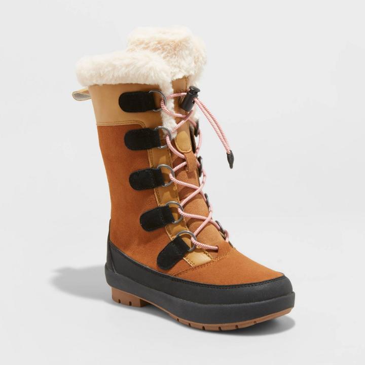 Kids' Alberta Winter Boots - All In Motion Cognac