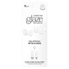 Dashing Diva Glaze Gel Color Nail Art Strips - White