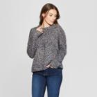 Women's Back Interest Pullover - Universal Thread Blue