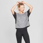 Women's Mesh Back T-shirt - C9 Champion Black Heather,