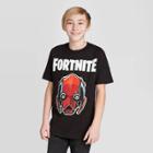 Petiteboys' Fortnite Short Sleeve T-shirt - Black M, Boy's,