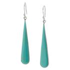 Distributed By Target Sterling Silver Dangle Earrings - Turquoise
