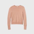 Women's Crewneck Pullover Sweater - A New Day Beige