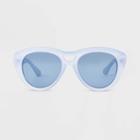 All In Motion Women's Rubberized Plastic Cateye Polarized Sunglasses - All In