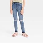 Girls' High-rise Skinny Jeans - Art Class Medium Wash