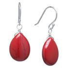 Target Sterling Silver Jasper Tear Drop Earrings - Red/silver, Women's, Red/sterling