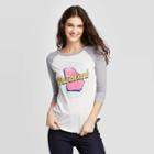 Women's 3/4 Sleeve Round Neck Atlanta Savannah Graphic T-shirt - Modern Lux White/gray