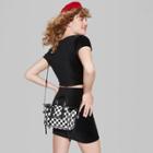 Women's Knit Corduroy Mini Skirt - Wild Fable Black