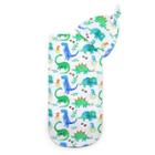 Itzy Ritzy Cutie Cocoon And Hat Swaddle Wrap - Dino