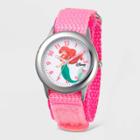 Disney Princess Girls' Disney Ariel Time Teacher Watch - Pink