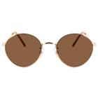 Target Women's Metal Round Sunglasses - A New Day Gold