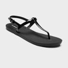 Women's Path T Strap Sandals Sandals - Okabashi Black
