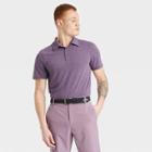 Men's Micro Striped Polo Shirt - All In Motion Grape Purple