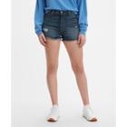 Levi's Women's High-rise 501 Original Jean Shorts - Medium Wash 24,