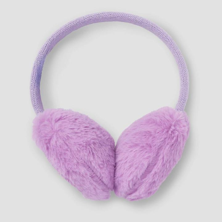 Girls' Frozen Faux Fur Earmuffs, One Color