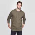 Men's Tall Standard Fit Fleece Pull Over Hoodie - Goodfellow & Co Paris Green