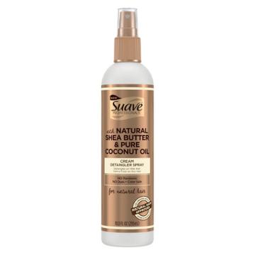 Suave Professionals Natural Shea Butter & Pure Coconut Oil Cream Detangler Spray