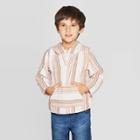 Toddler Boys' Striped Baja Pullover - Art Class Cream 3t,