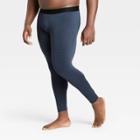 Men's Striped Coldweather Tights - All In Motion Navy Stripe