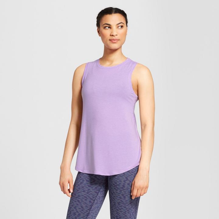 Women's Active Tank Top - C9 Champion Purple Shell Heather
