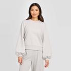 Women's Crewneck Pullover - A New Day Gray