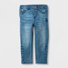 Toddler Girls' Adaptive Skinny Light Wash Denim - Cat & Jack Blue