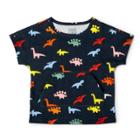 Toddler Adaptive Dino Short Sleeve T-shirt - Christian Robinson X Target Navy