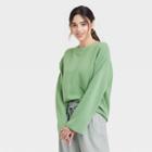 Women's Ottoman Sweatshirt - A New Day Green