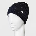 Women's Ribbed Cuffed Neps Beanie - Universal Thread Jamestown Blue