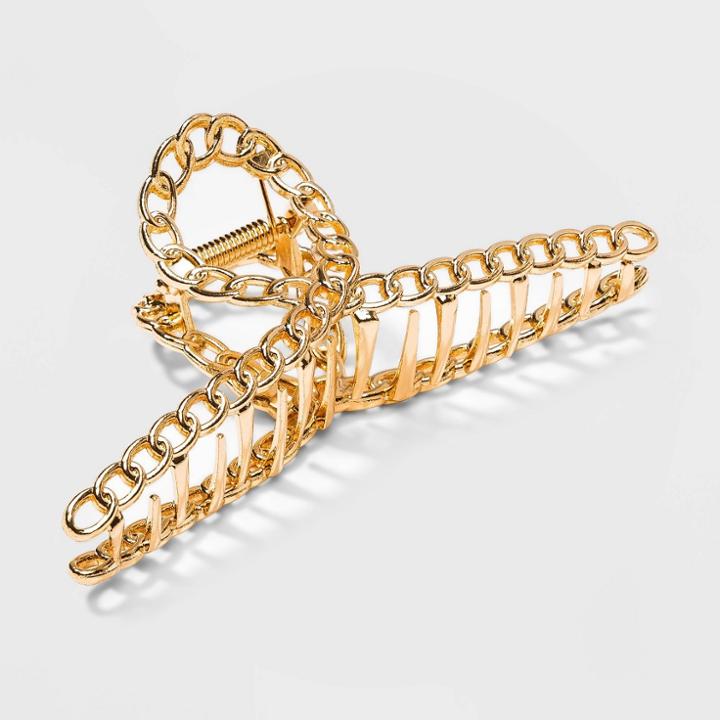 Chain Claw Clip - A New Day Gold