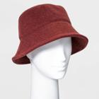 Women's Felt Bucket Hat - Universal Thread Red