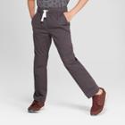 Boys' Pull-on Pants - Cat & Jack Charcoal Gray