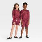 Kids' Long Sleeve T-shirt - Cat & Jack Burgundy