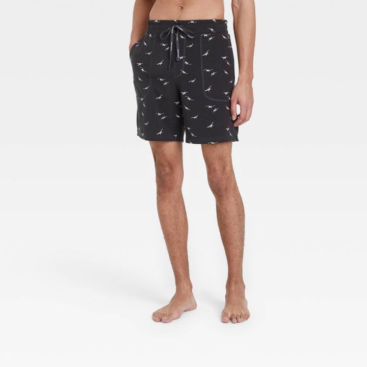 Pair Of Thieves Men's Super Soft Lounge Pajama Shorts - Charcoal Gray